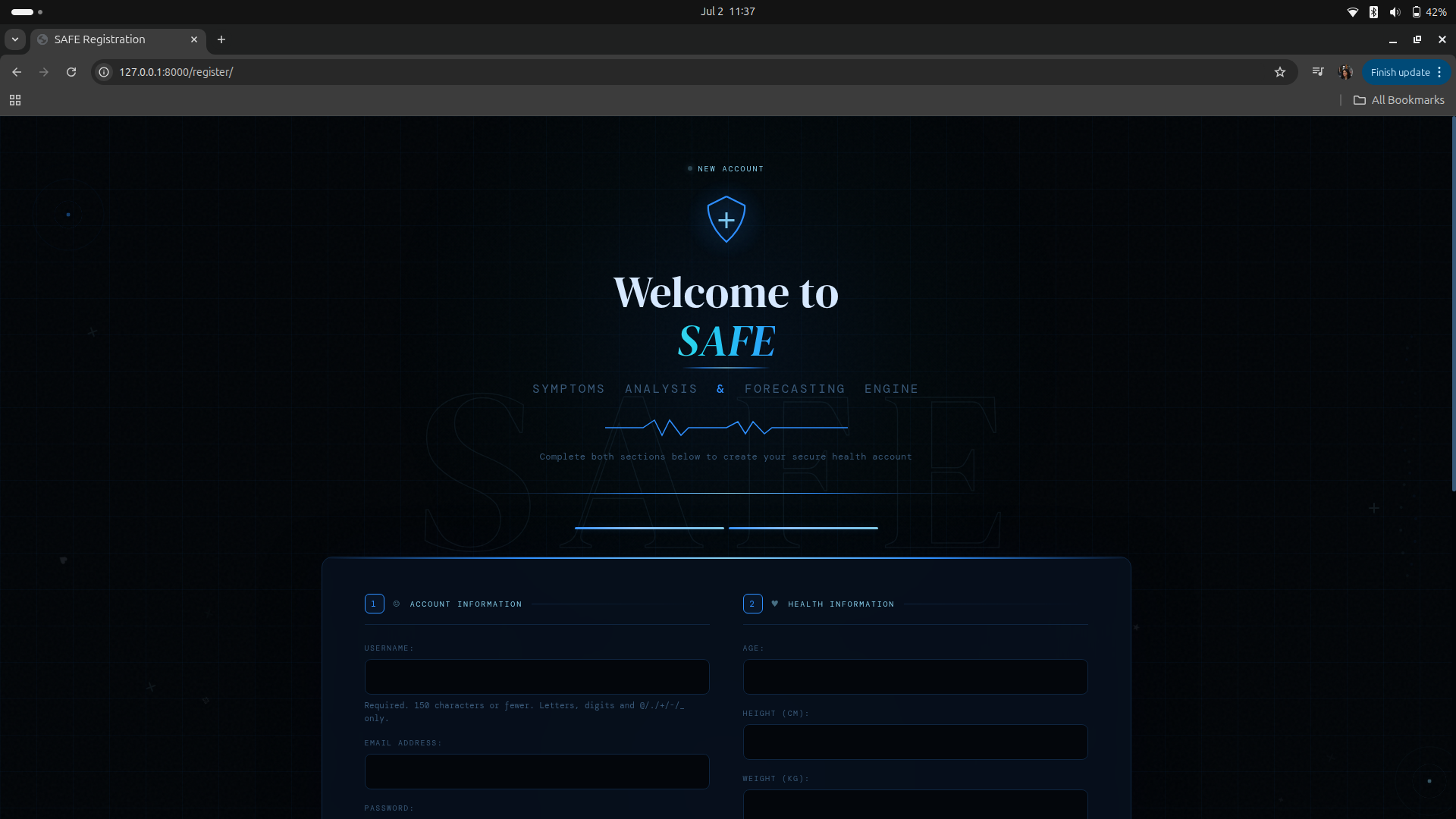 SAFE Registration